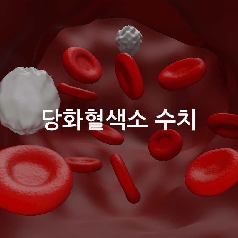 당화혈색소 수치표&amp;#44;낮추는 방법