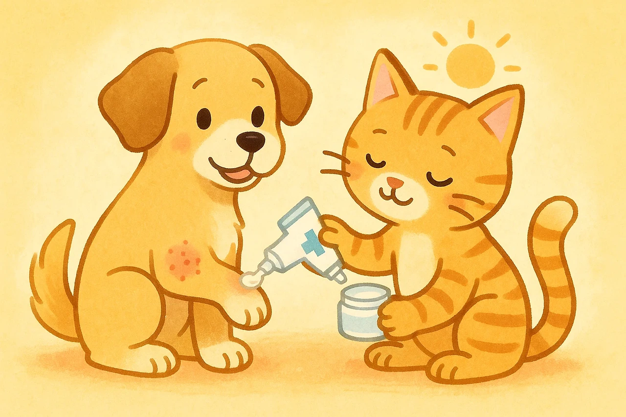 강아지 고양이 피부병 증상별 관리법