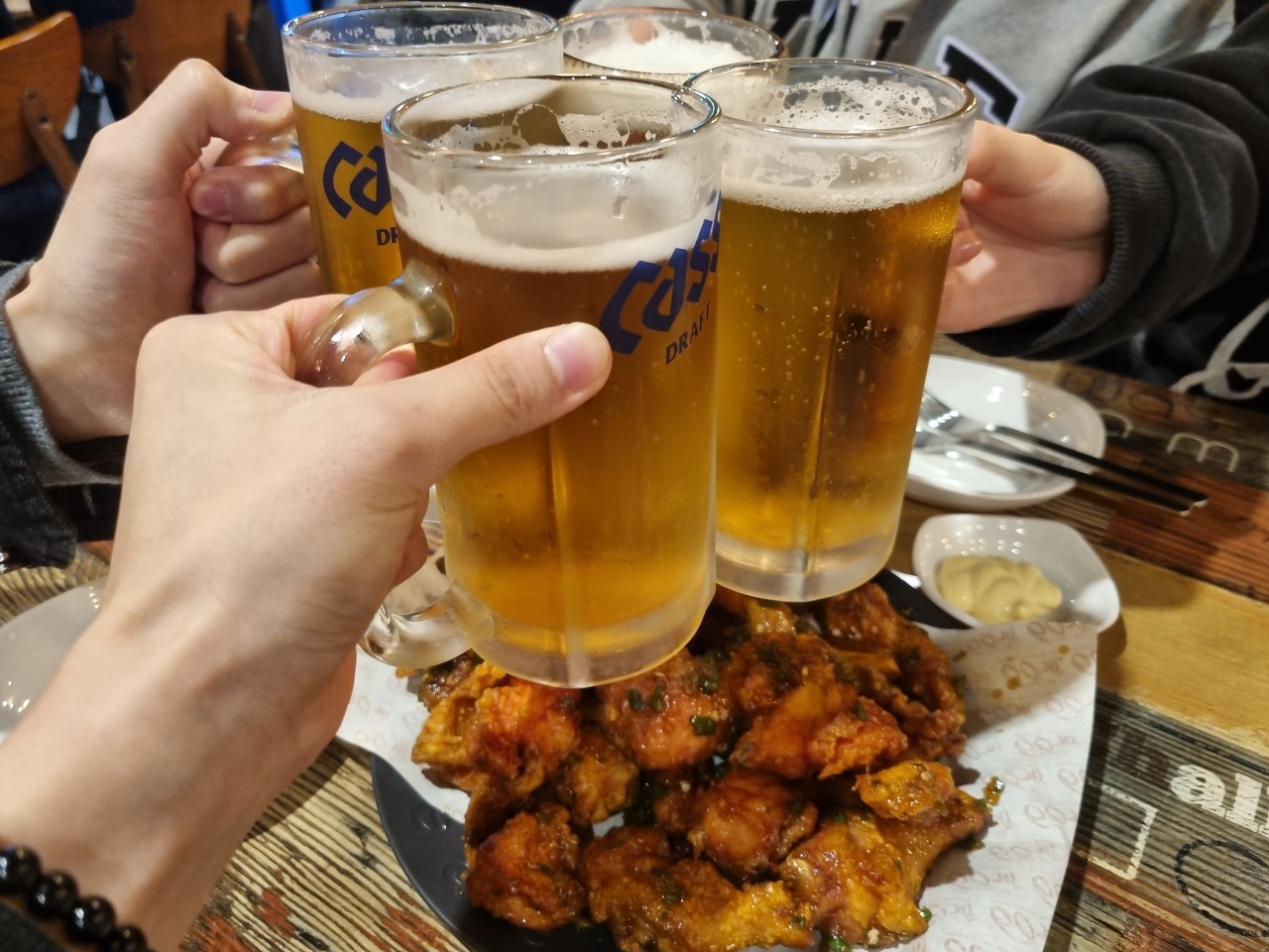 맥주 한 잔