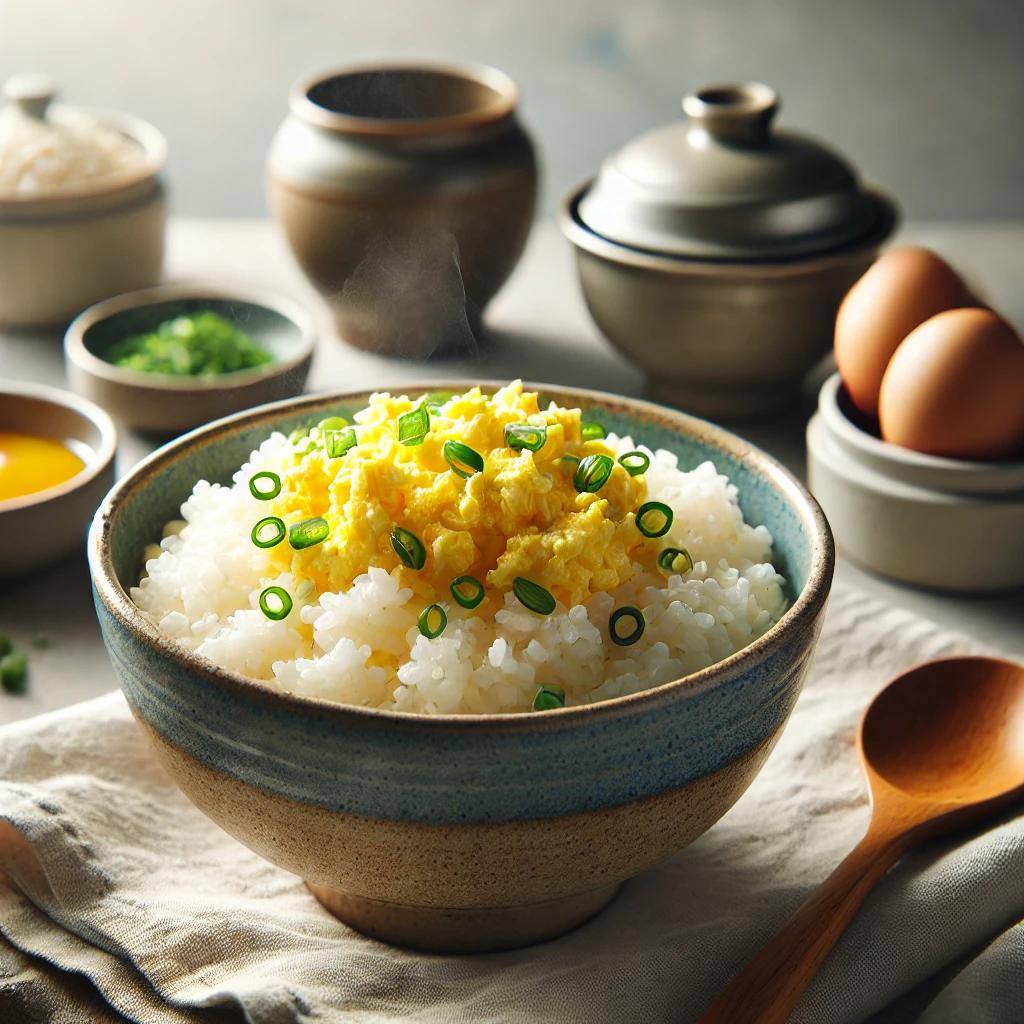 초간단 찬밥요리 전자레인지 계란찜밥
