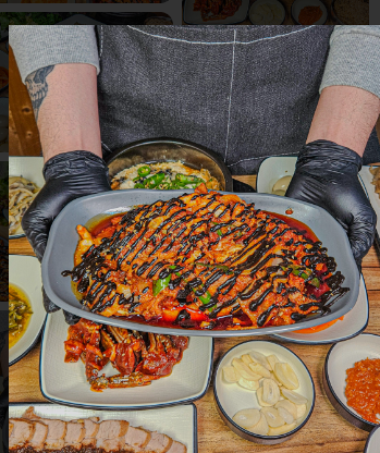 단양흑마늘쌈밥 대표 메뉴