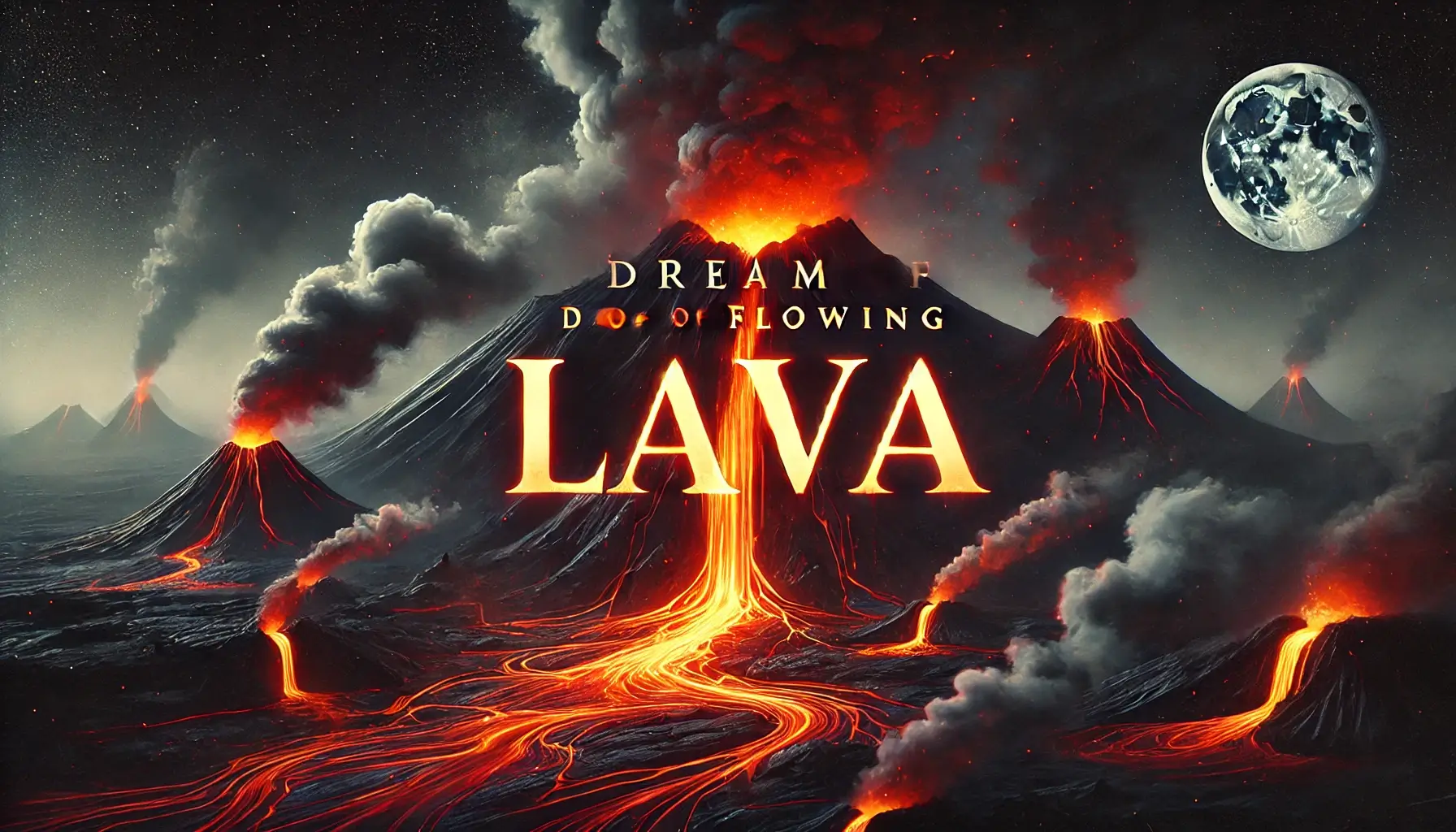 용암이 흐르는 꿈 해몽