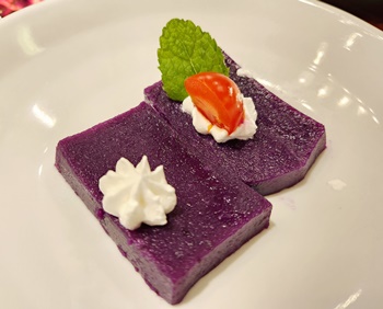 갈비도락자색고구마양갱