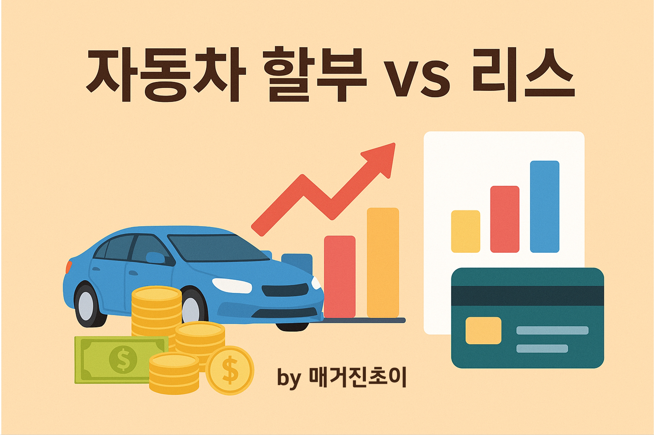 자동차 할부 vs 리스_매거진초이