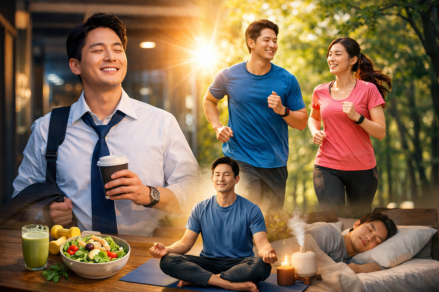 퇴근 후 건강 루틴