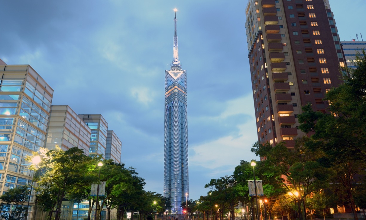 일본 후쿠오카 타워