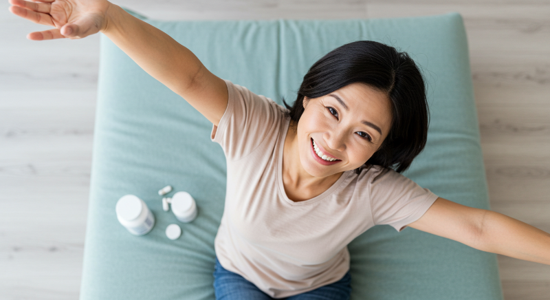 갱년기 증상 완화에 긍정적인 영향1