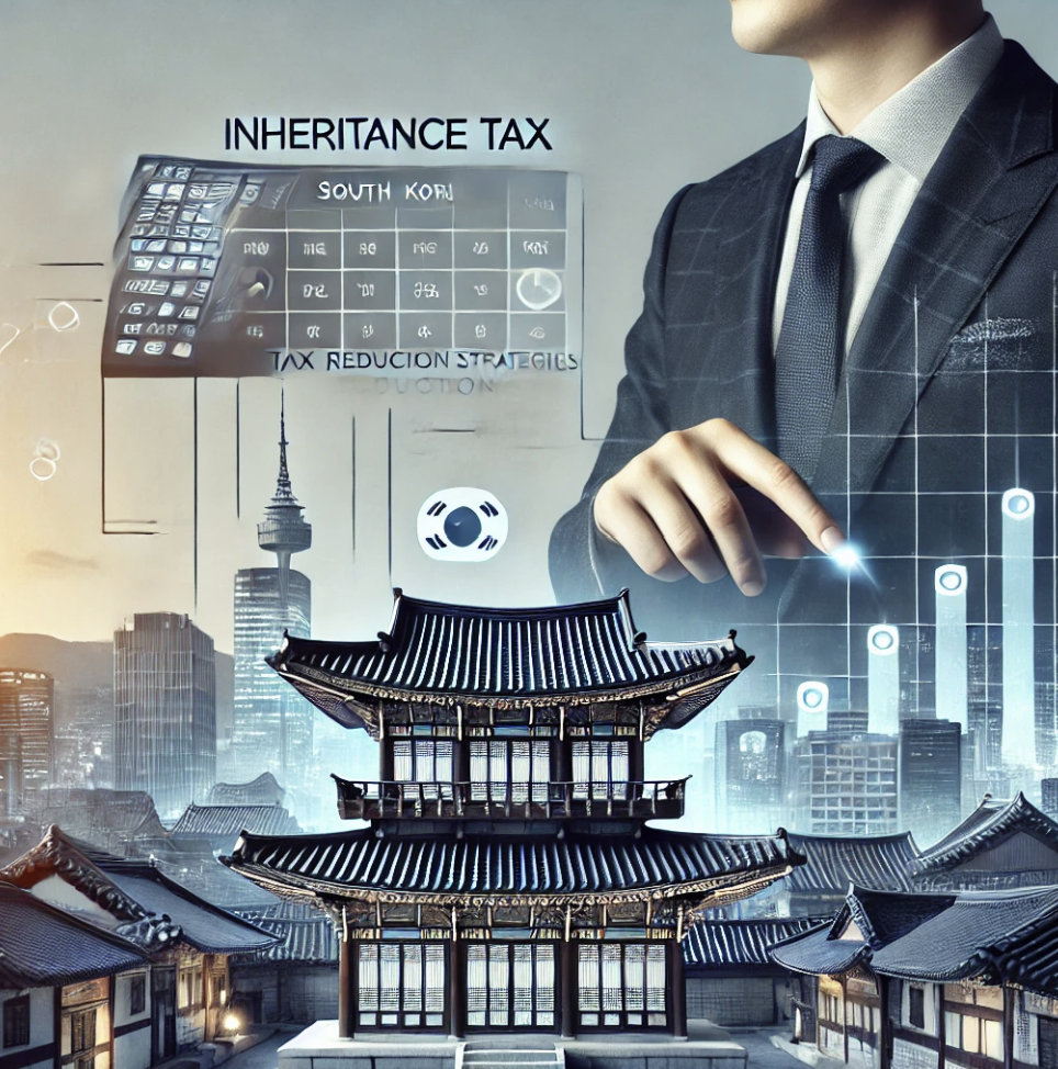 상속세 절감 방안을 상의하는 전문가의 모습