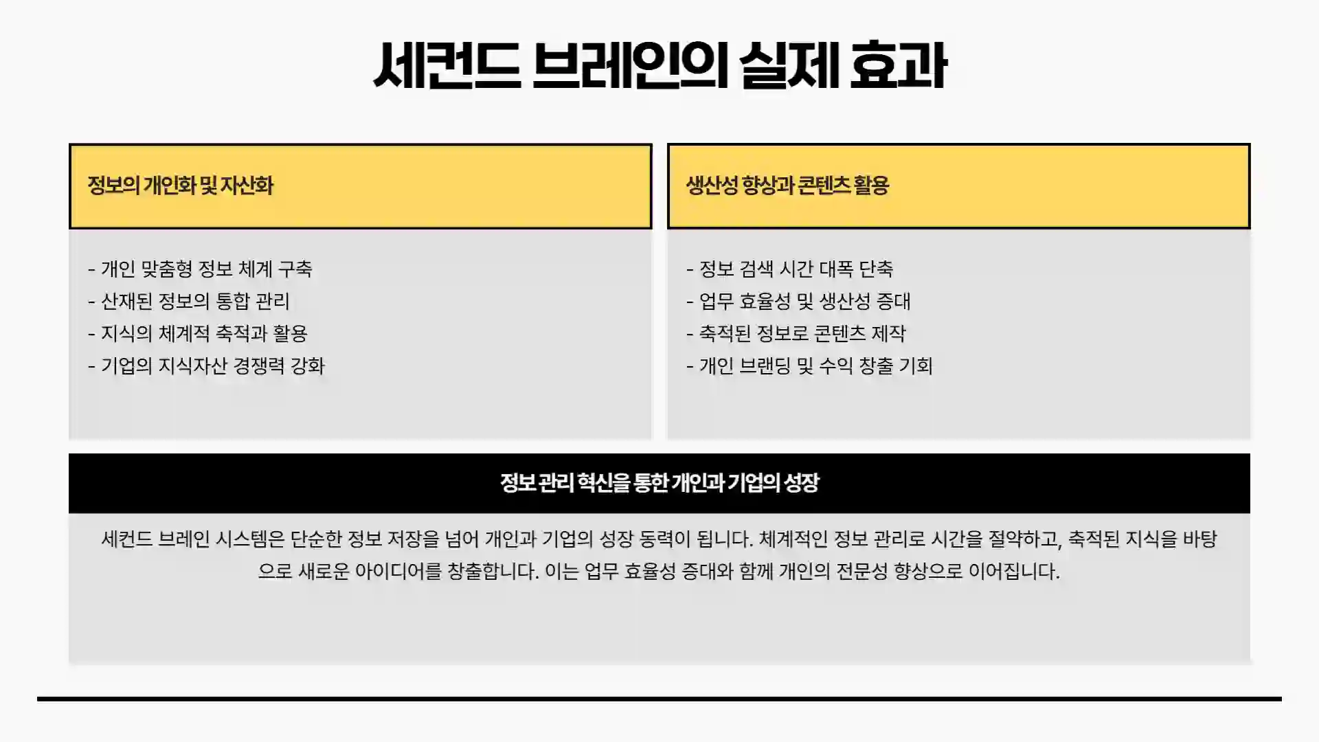 3초컷 노션으로 정보 정리