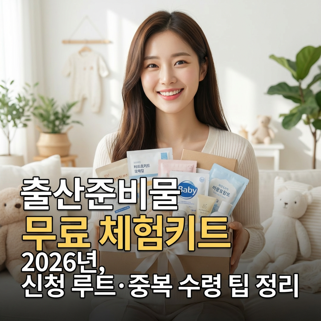 출산준비물 무료 체험키트 2026년 | 신청 루트·중복 수령 팁 정리