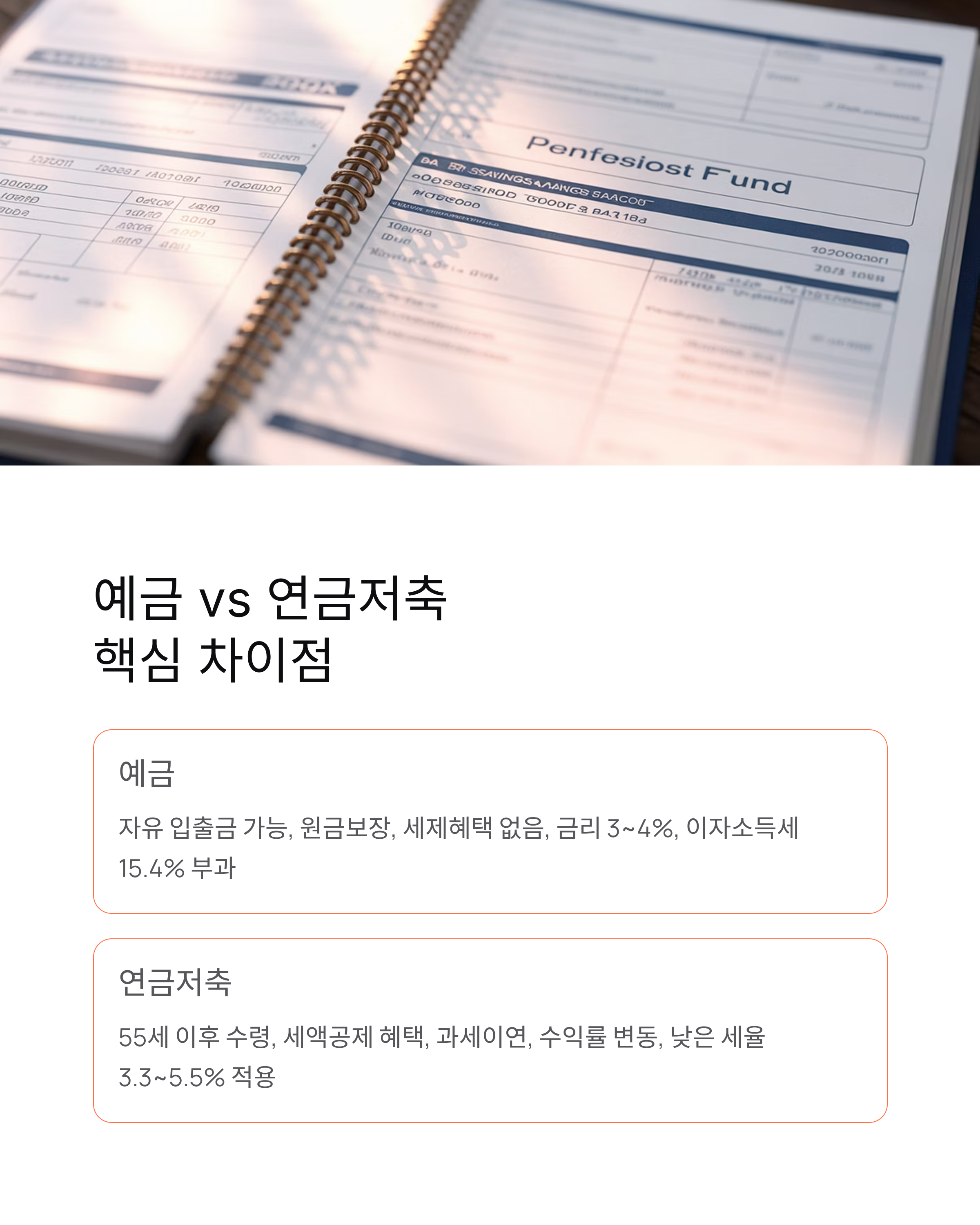 50대 예금 vs 연금저축, 뭐가 유리할까? 💰 세액공제 148만원 받는 법 완벽 비교