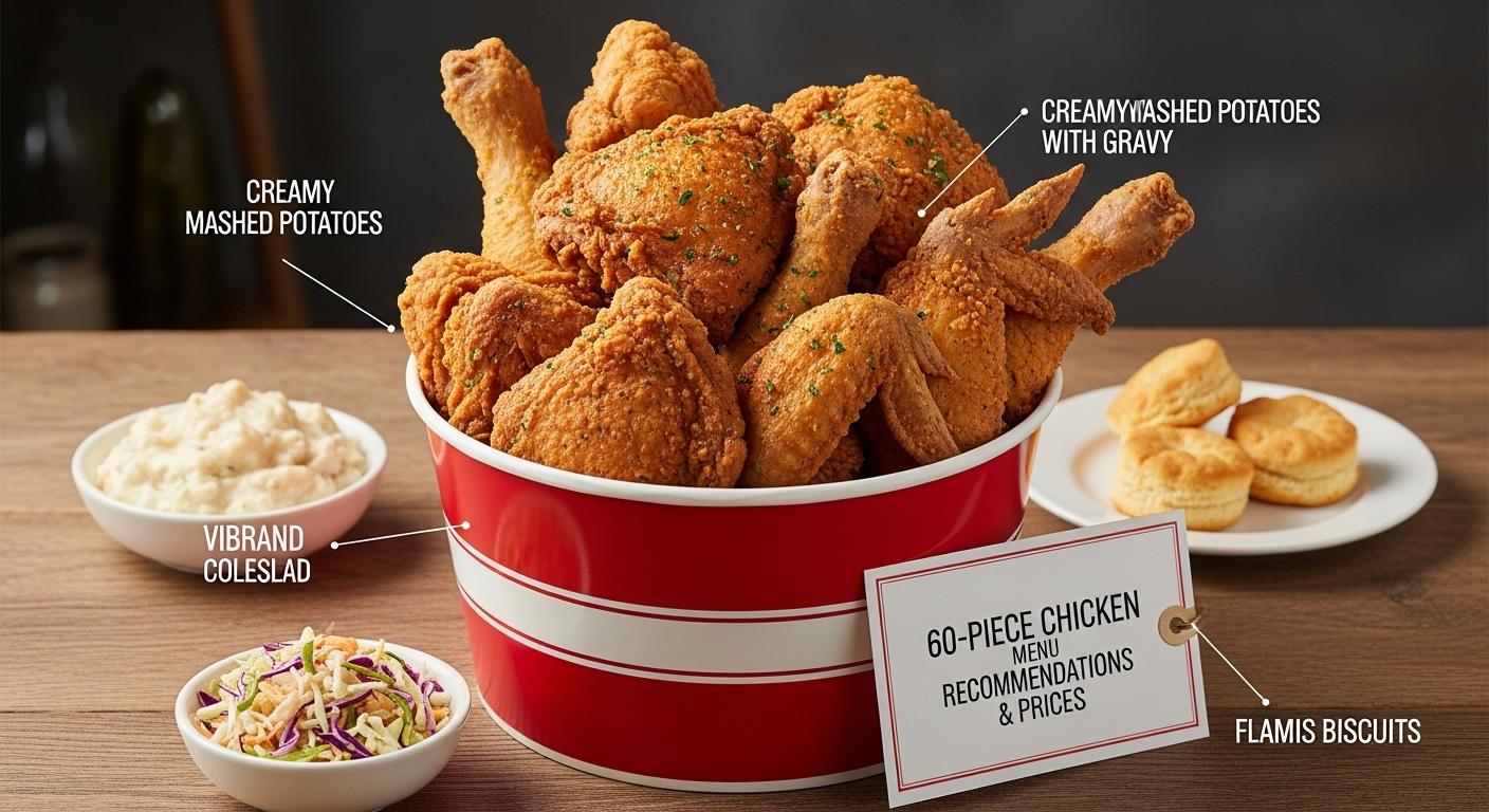 60계치킨 메뉴추천 가격
