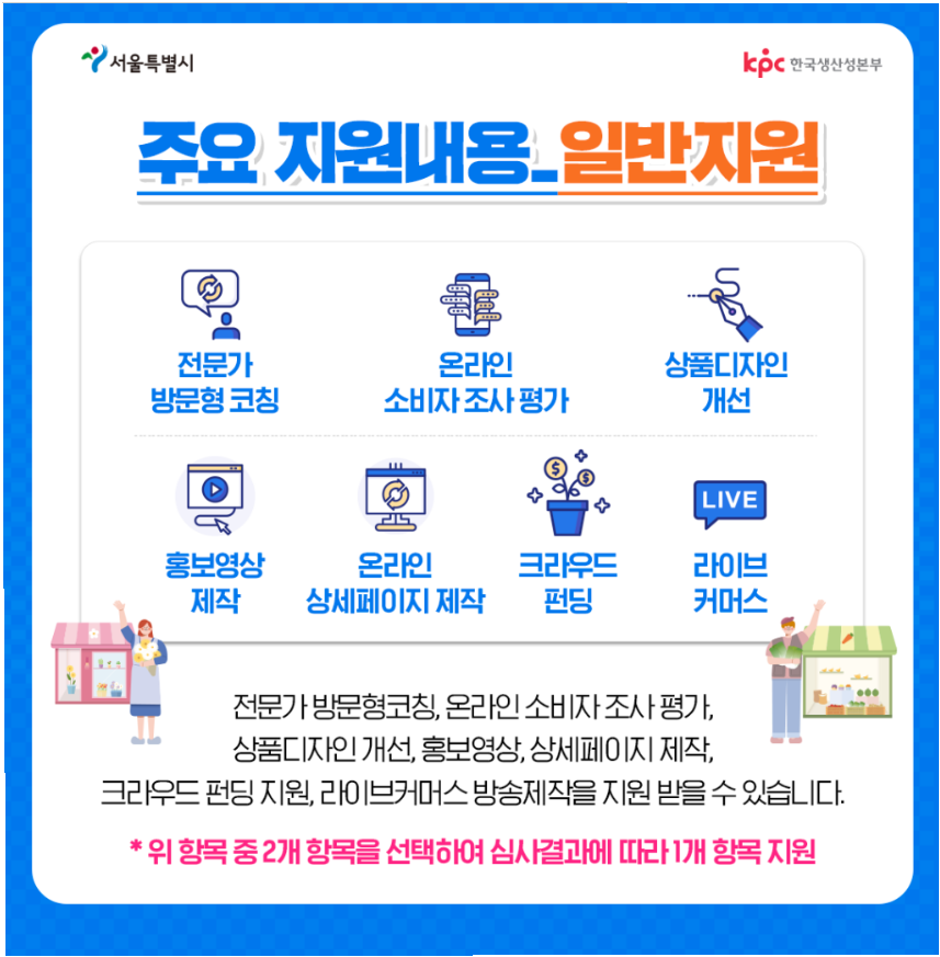 서울시 소상공인 ON-LINE 판로 개척 지원