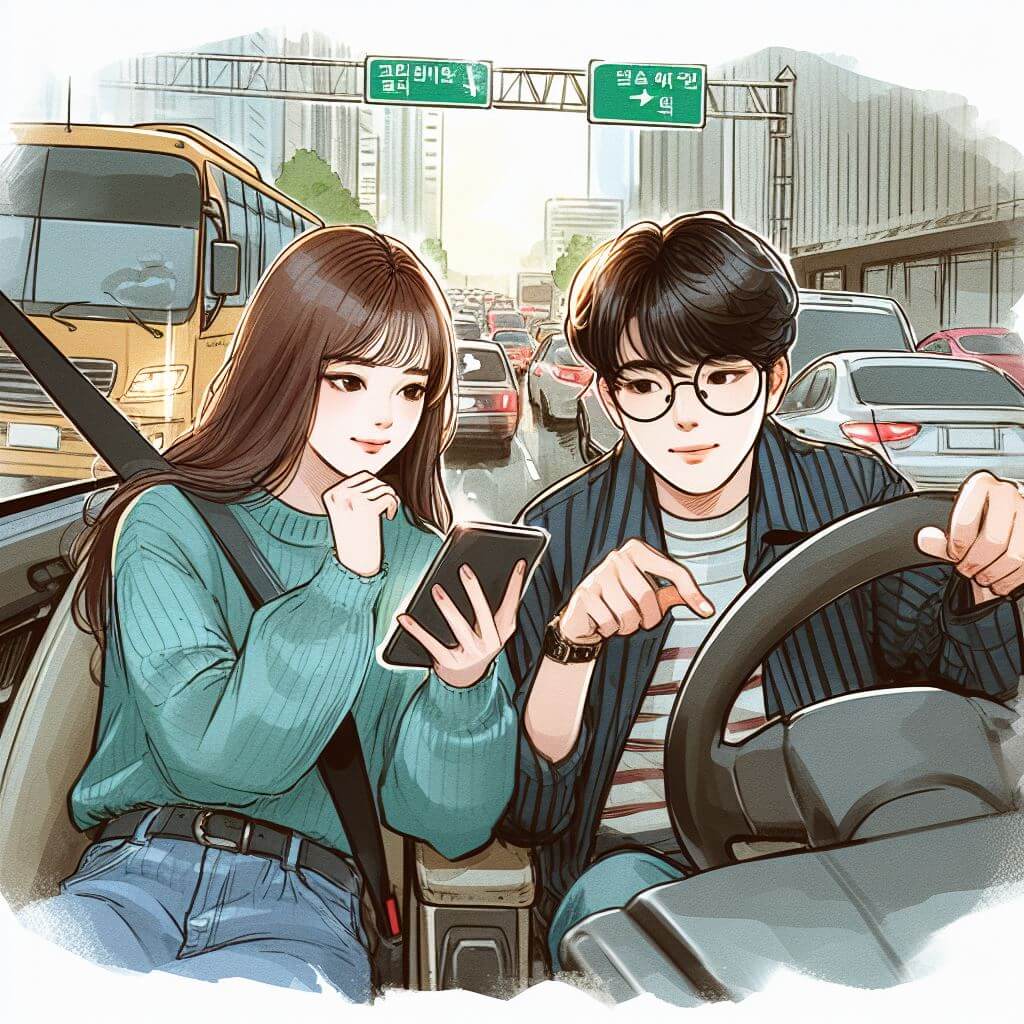 ์ค์๊ฐ ๊ตํต์ ๋ณด