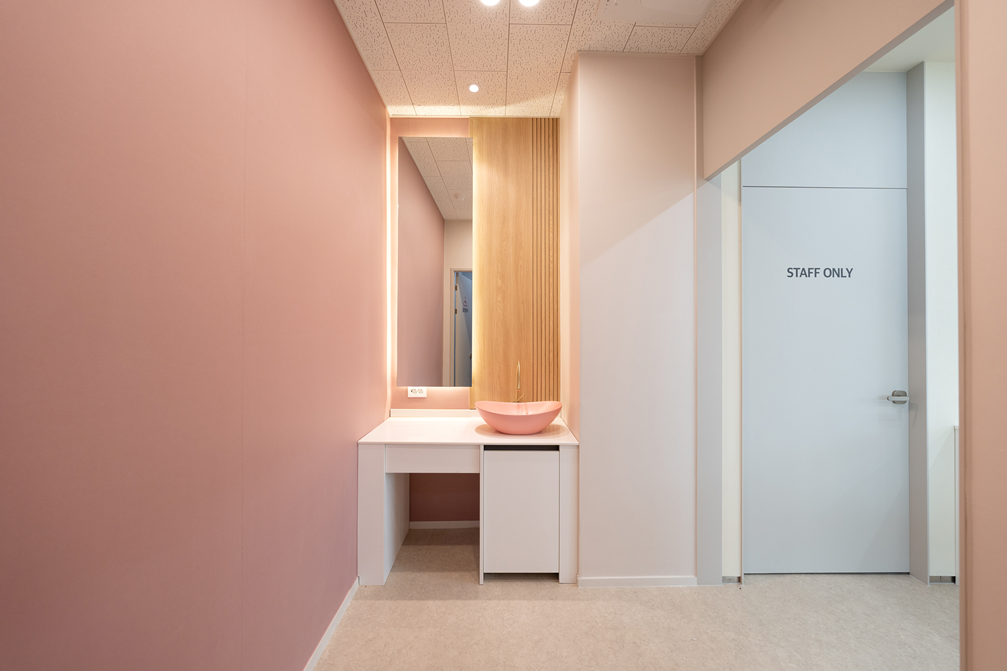 병원세면대인테리어