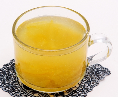 한국의 떡 종류 여주산병-유자차