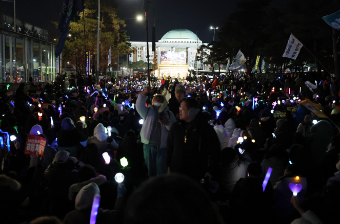 부산탄핵집회 교통통제.