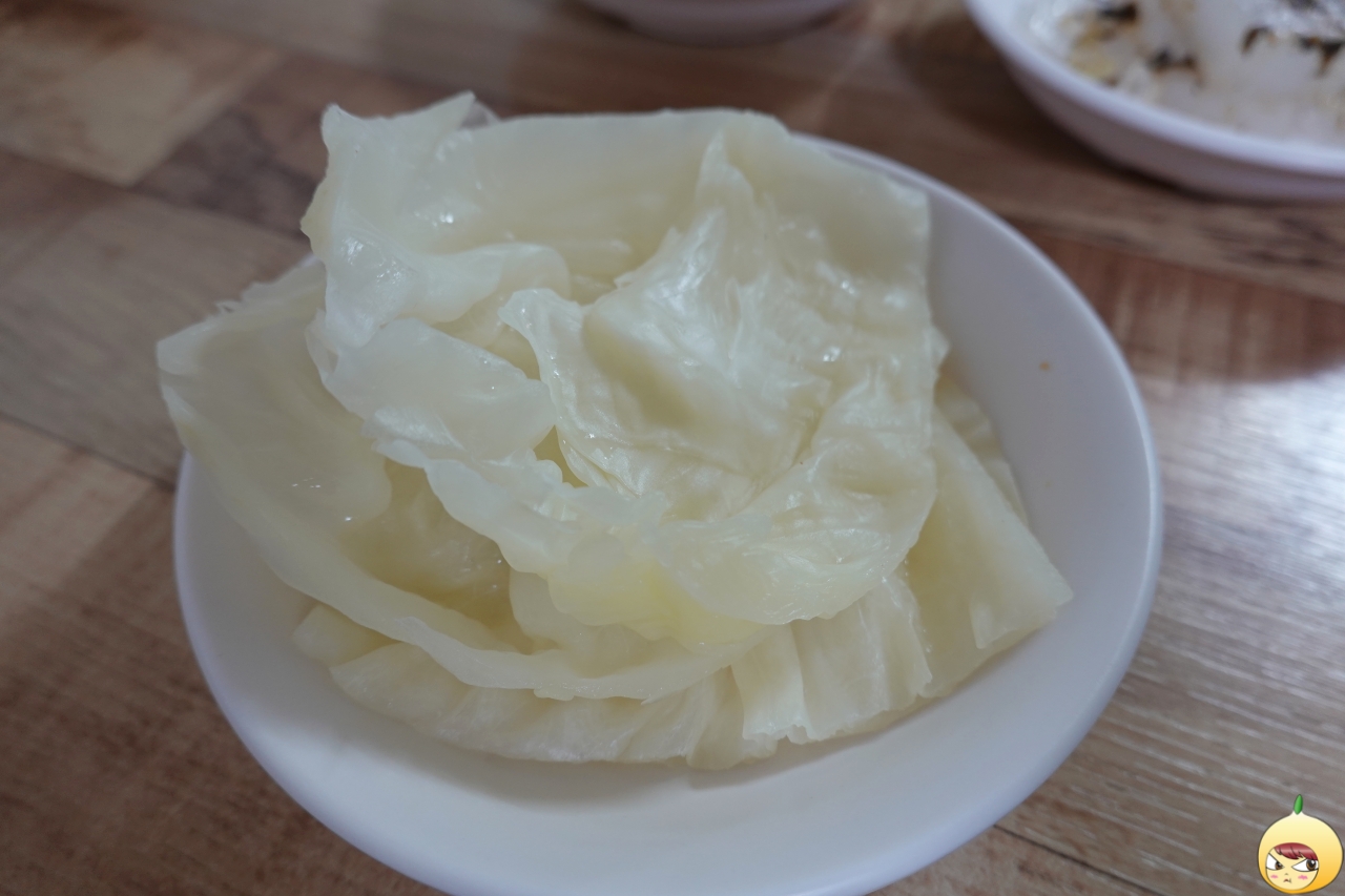 달큼한 찐양배추