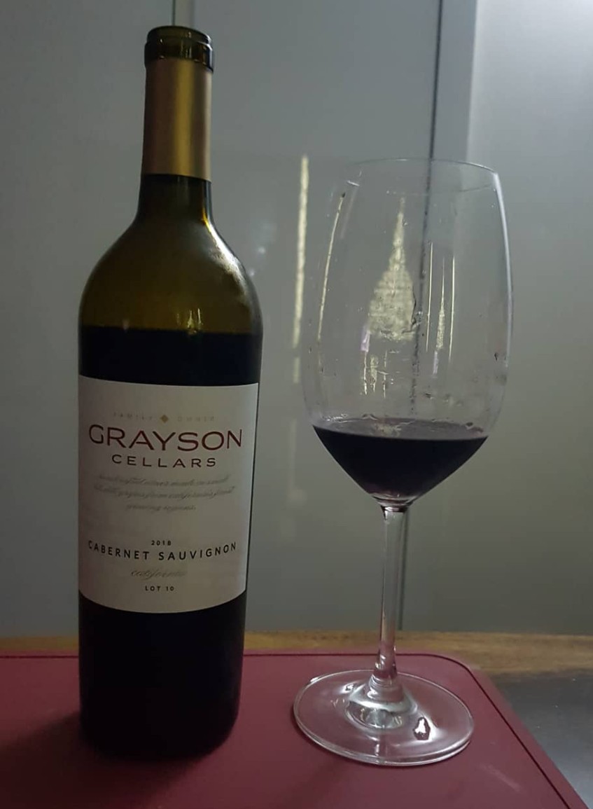 캘리포니아의 카베르네 소비뇽 2019