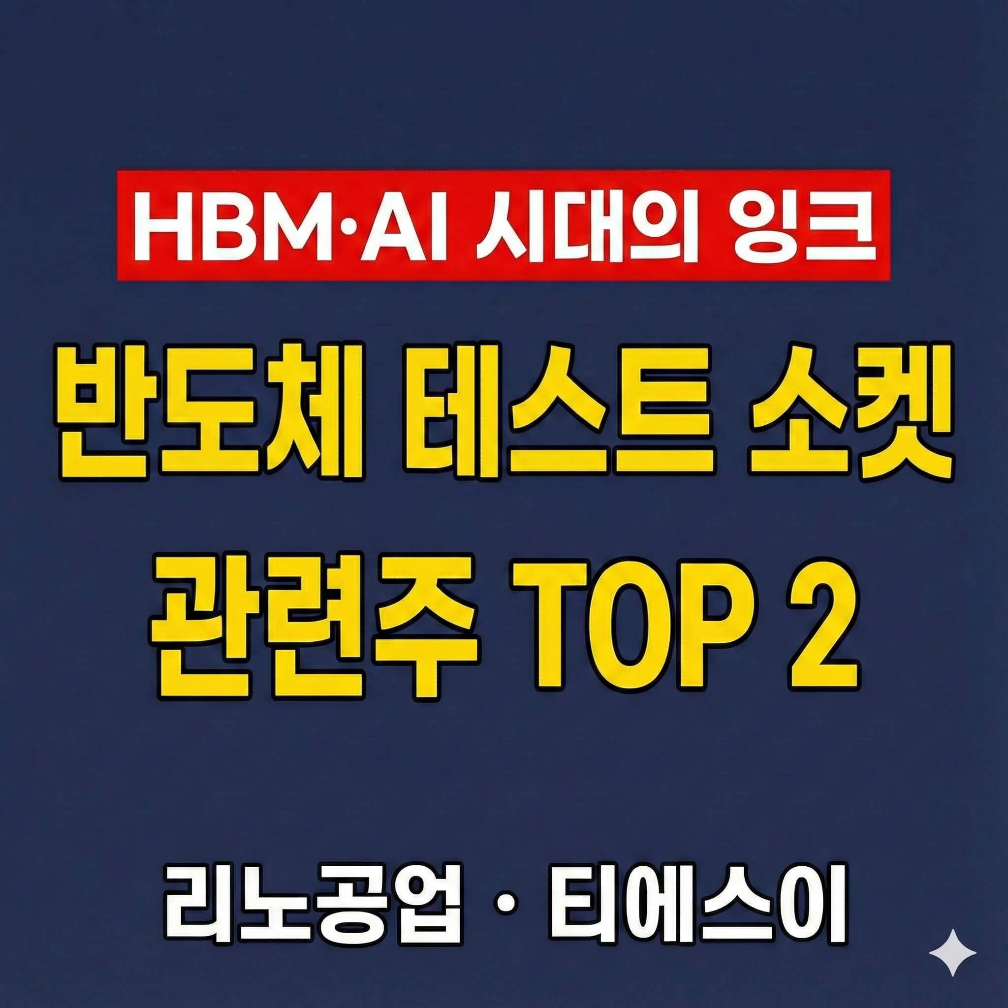 반도체 소모품 테스트 소켓 핵심 관련주 TOP 2 리노공업 티에스이 블로그 썸네일