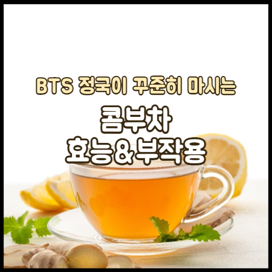 콤부차 효능&#44; 부작용