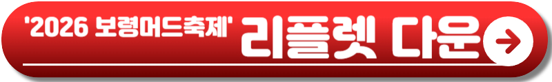 2026 보령머드축제