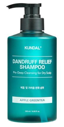 쿤달 프로 클린 비듬 샴푸 애플그린티, 1개, 500ml