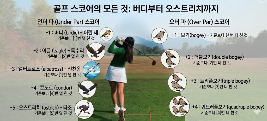 골프 기본 스코어 이해하기