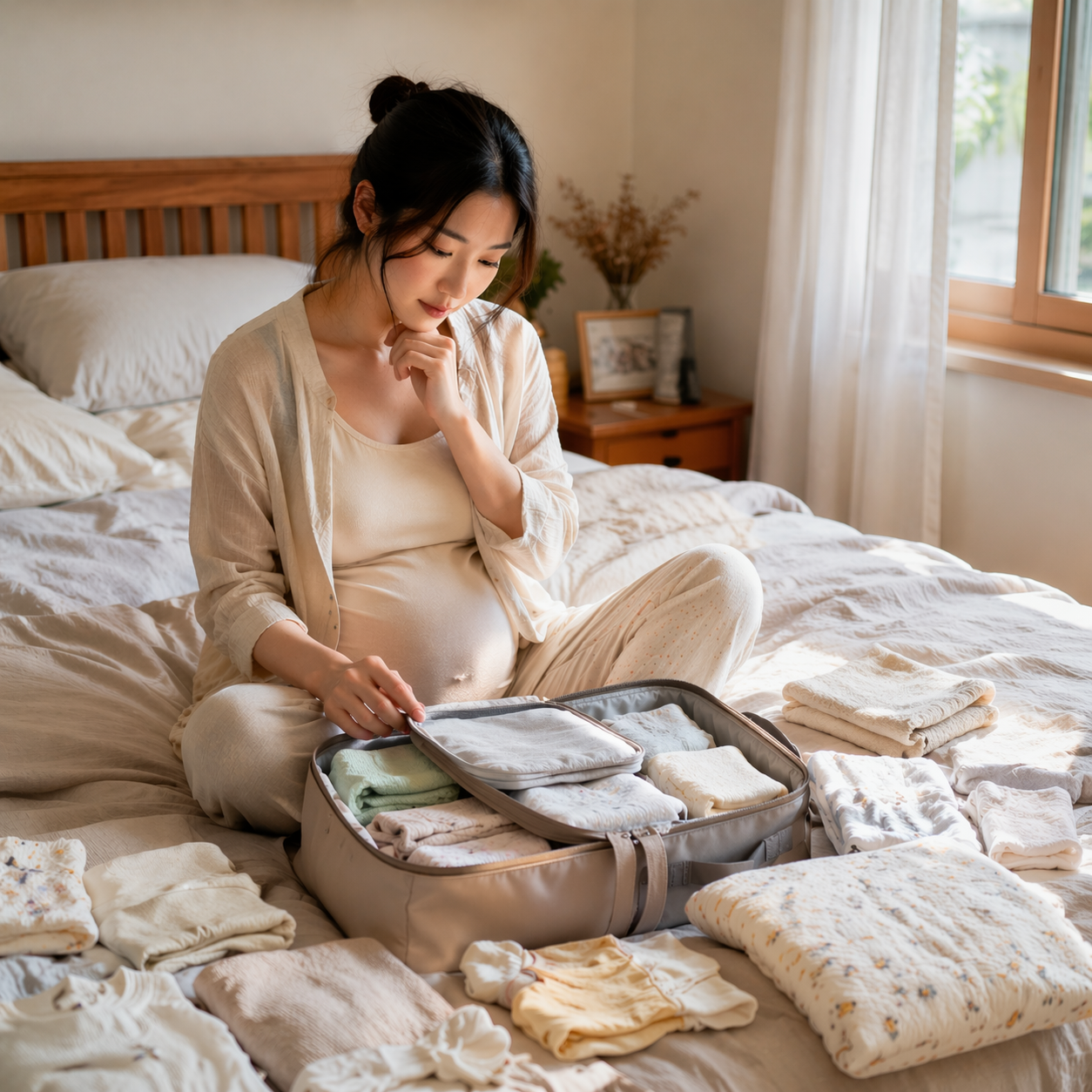출산가방 리스트 총정리 (자연분만&middot;제왕절개 준비물 체크리스트)