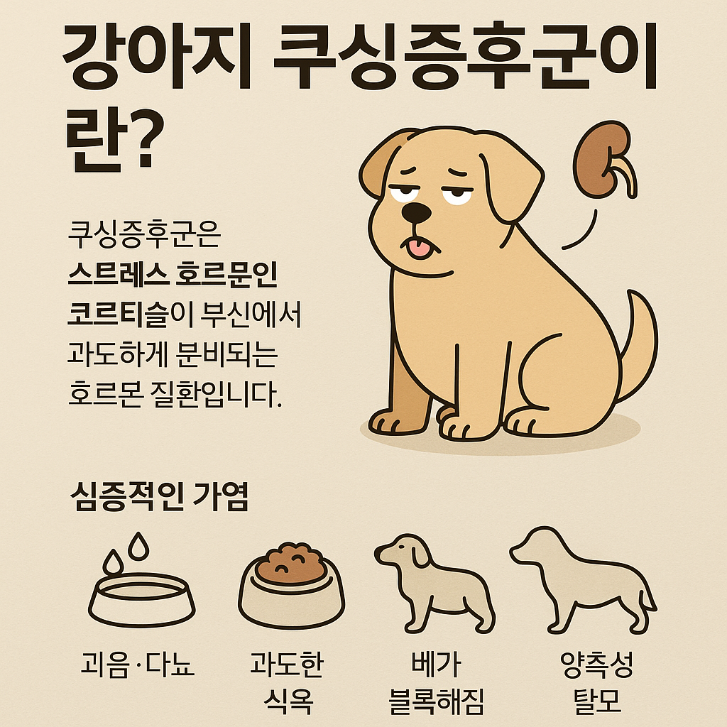 강아지 쿠싱증후군이란