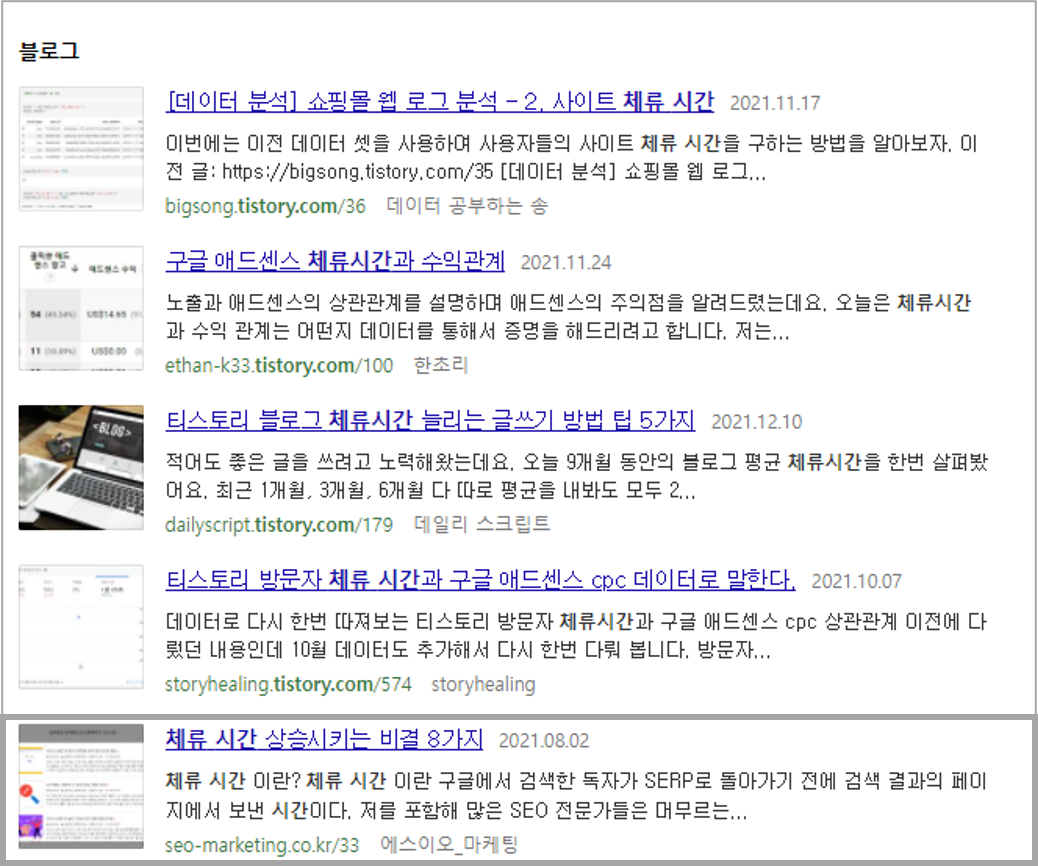 상위 노출 5위