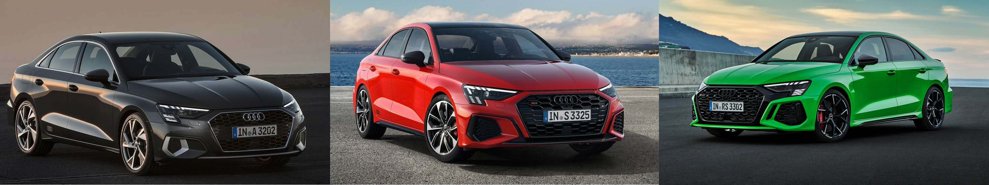 아우디 A3&#44; 아우디 S3&#44; 아우디 RS3