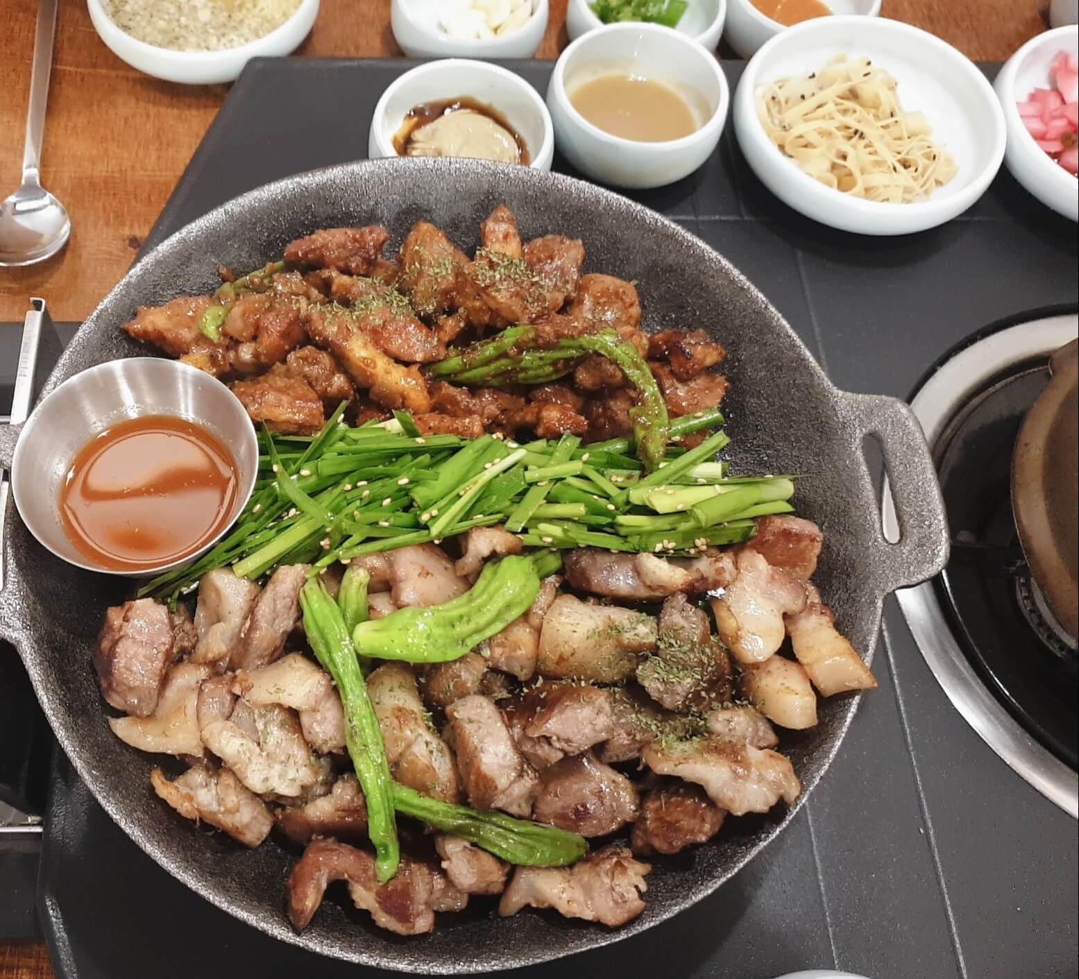 돼지고기 특수부위 꼬들살 광선집 까치산역