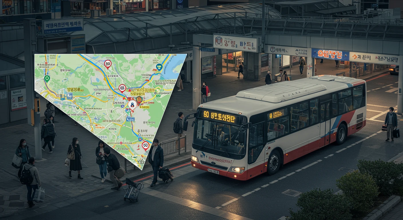 여주아울렛 강남터미널 직행버스 시간표 최신