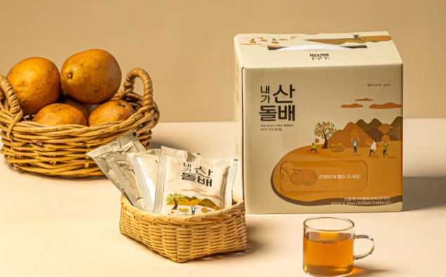 문수돌배즙 