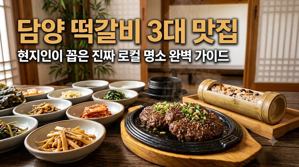 담양 떡갈비 3대맛집