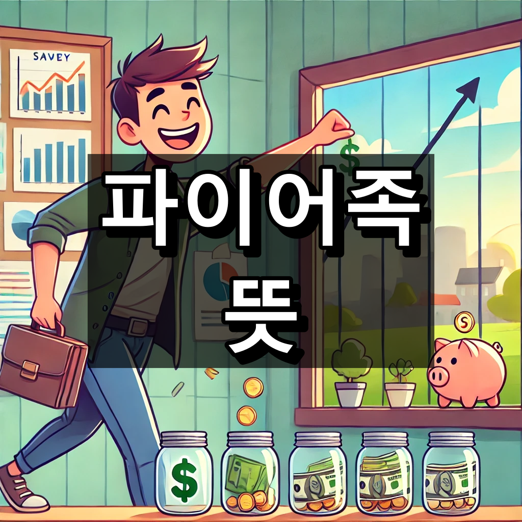 파이어족 뜻 정확하고 쉬운 설명