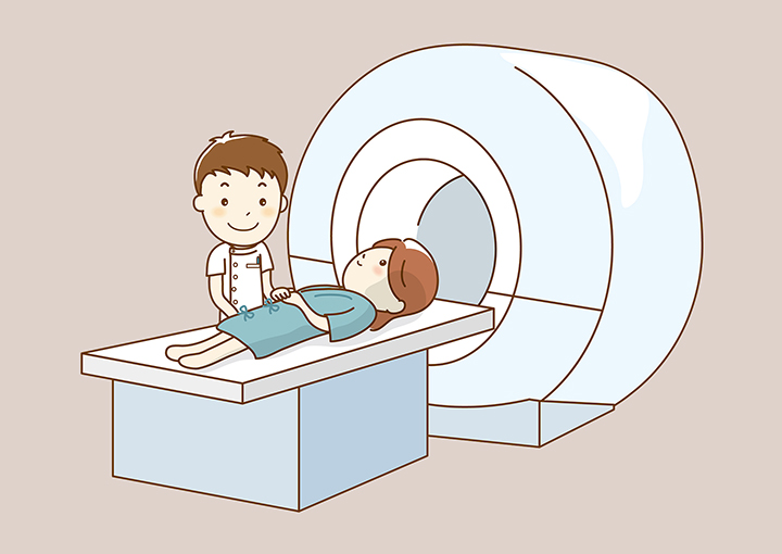 MRI를-촬영하는-여성