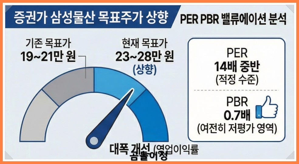 삼성물산 주가 반도체모멘텀·플랜트수주에 따른 핵심 포인트