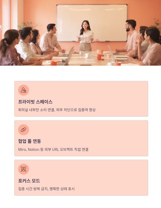 업무 효율 극대화! 게더타운 핵심 기능 TOP 3