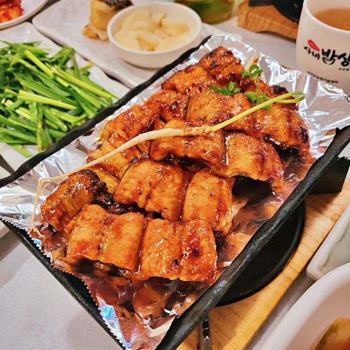 부여 부소산성 맛집 장어덮밥 우나기동 히츠마부시