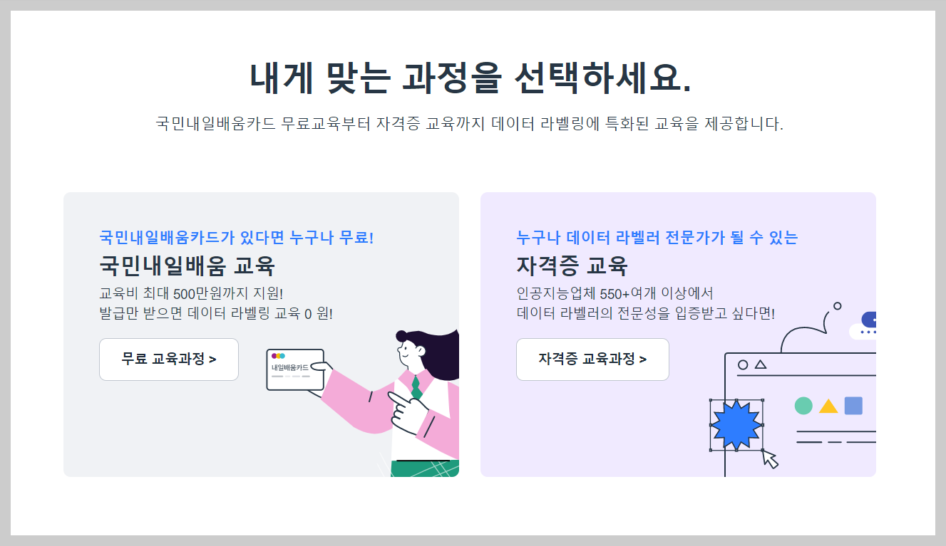 내일배움카드 크라우드웍스