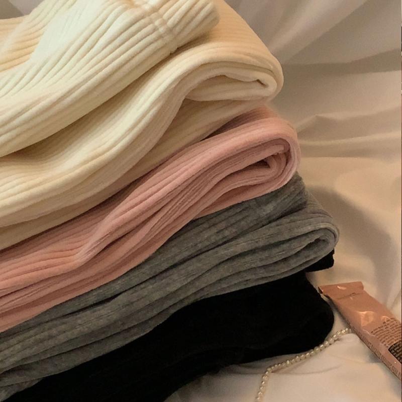 코듀로이 골덴 밴딩 와이드 일자 팬츠 핑크 블랙 그레이 아이보리 벨로아 트레이닝 바지