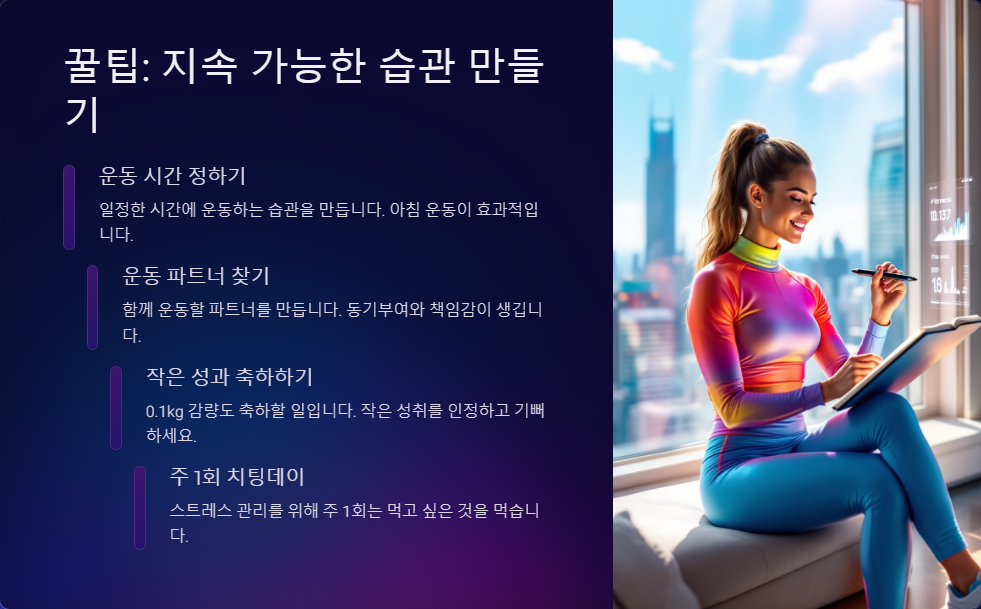 다이어트 운동 추천 체지방 태우는 최고의 루틴