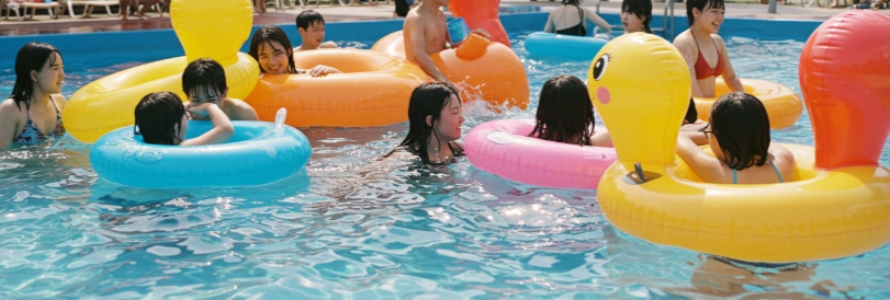 순창 썬웨이어드벤처 워터파크 글램핑 카바나 강천산, 전북 물놀이장