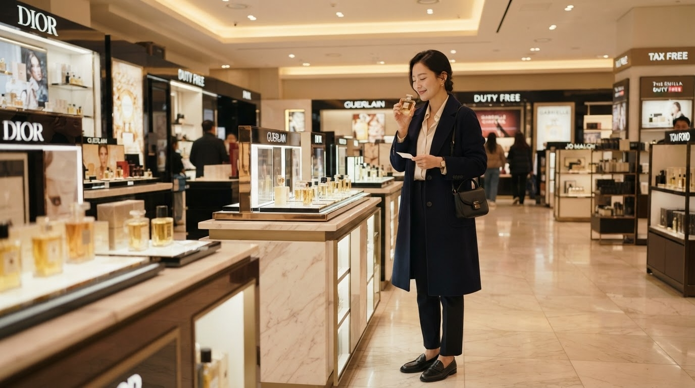 즐기는 시간이 되는 공항 면세점