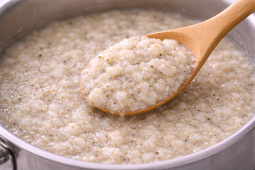 후기 이유식 소고기 아욱 들깨 무른 밥 만드는 법 및 아욱 손질 꿀팁