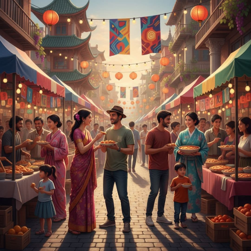 햄버거와 미쉐린, 그 사이: 이민자의 용광로, 북아메리카 식문화의 역동적 스펙트럼