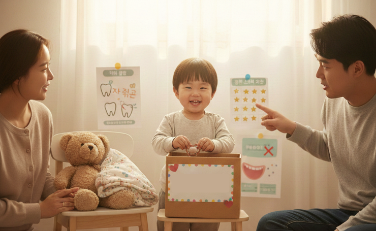 아기치아건강 이틀만에 쪽쪽이 끊기