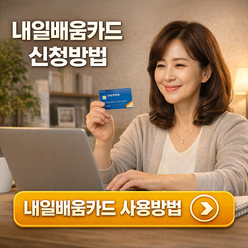 내일배움카드 신청방법